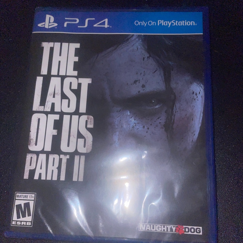 The Last of Us Part II for PS4 - Blue Case